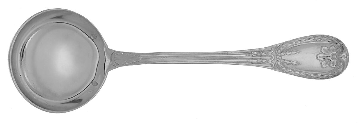 Louveciennes (Sterling, 1781) Solid Piece Cream Ladle by Odiot-1