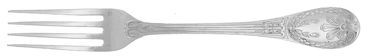 Louveciennes (Sterling, 1781) Individual Salad Fork by Odiot-1