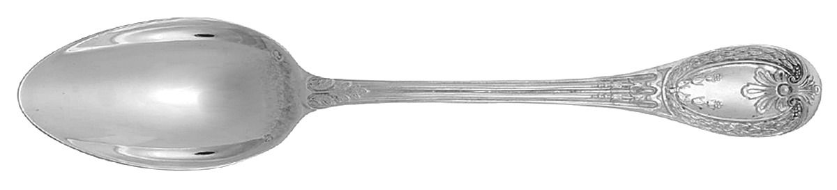 Louveciennes (Sterling, 1781) Dessert/Oval Soup Spoon by Odiot-1