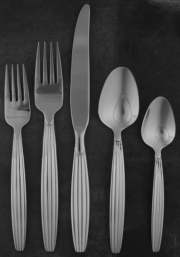 Malibu (STAINLESS) 5 Piece Place Setting by Oneida Silver-1