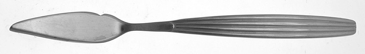 Malibu (STAINLESS) Flat Handle Master Butter Knife by Oneida Silver-1