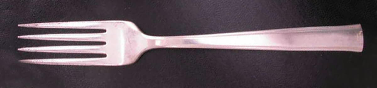 OHS210 (SILVERPLATE, DATE UNKOWN) Fork by Oneida Silver-1