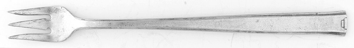 OHS210 (SILVERPLATE, DATE UNKOWN) Cocktail/Seafood Fork by Oneida Silver-1