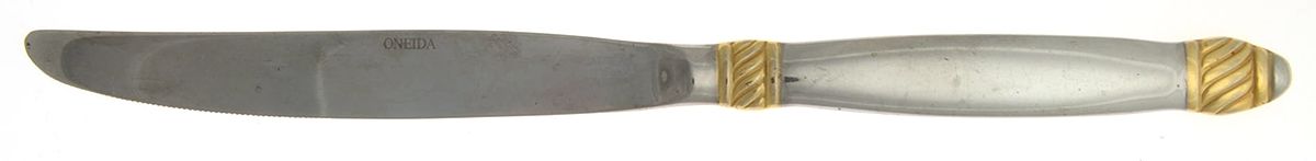Daphne (Stainless) Modern Solid Knife by Oneida Silver-1