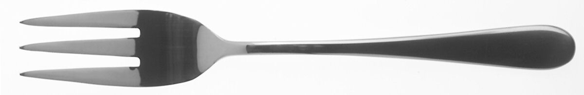 Aintree (Stainless) Medium Solid Cold Meat Serving Fork by Oneida Silver-1