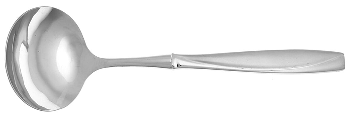 Camlynn Cleo (Stainless) Gravy Ladle with No Spout Stainless Bowl HC by Oneida Silver-1