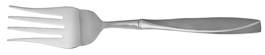 Camlynn Cleo (Stainless) Cold Meat Fork Large, Stainless Tines HC by Oneida Silver-1