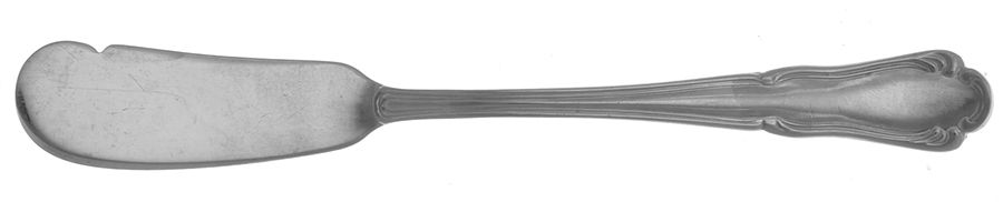 Claudia (Stainless) Flat Handle Master Butter Knife by Oneida Silver-1
