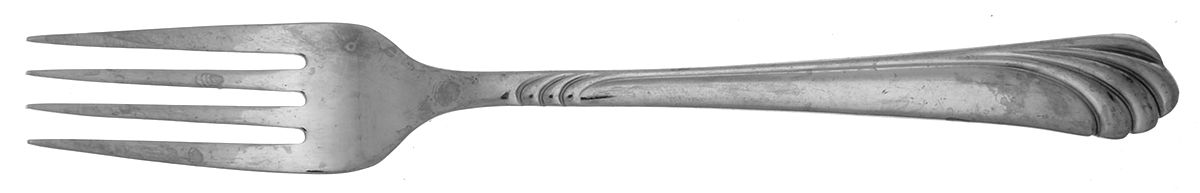 Christine (Stainless) Fork by Oneida Silver-1