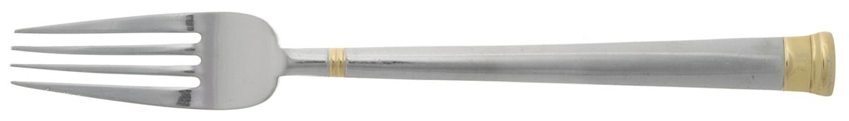 Golden Sunnybrook (Stainless, Gold Accent) Fork by Oneida Silver-1
