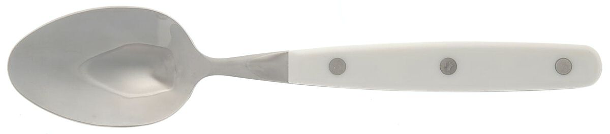 Color Trends-White (Stainless, Plastic) Place/Oval Soup Spoon by Oneida Silver-1