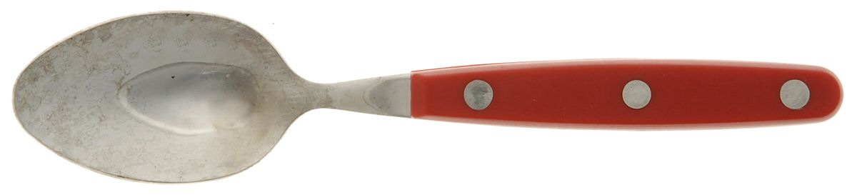 Color Trends-Red (Stainless, Plastic) Teaspoon by Oneida Silver-1