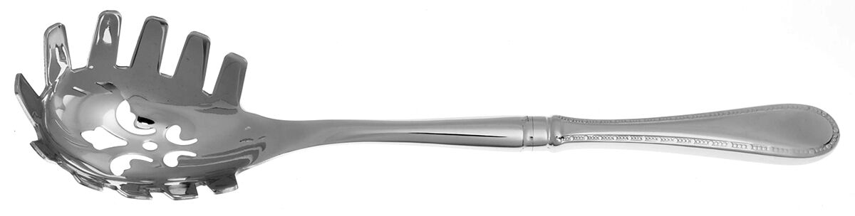 Taraza (Stainless) Pasta Server with Stainless Bowl HC by Oneida Silver-1