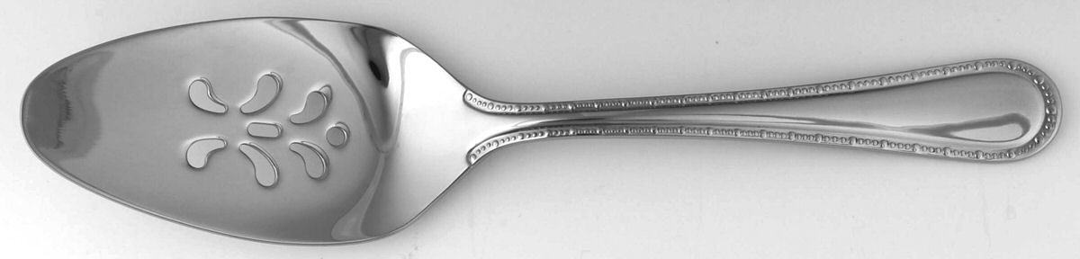 Taraza (Stainless) Pierced All Stainless Pie Server by Oneida Silver-1