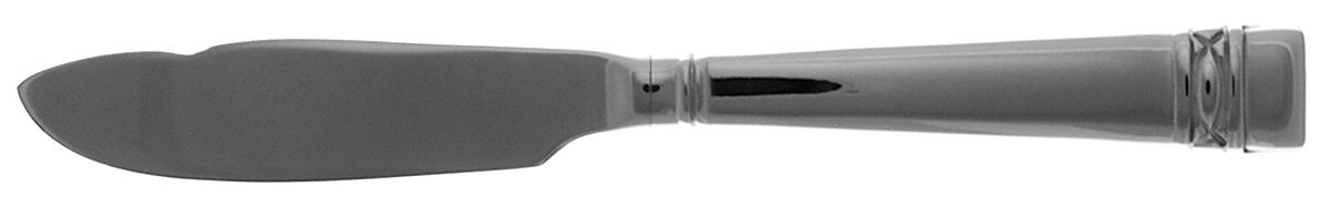 Oberon (Stainless) Hollow Handle Master Butter Knife by Wedgwood Silver-1