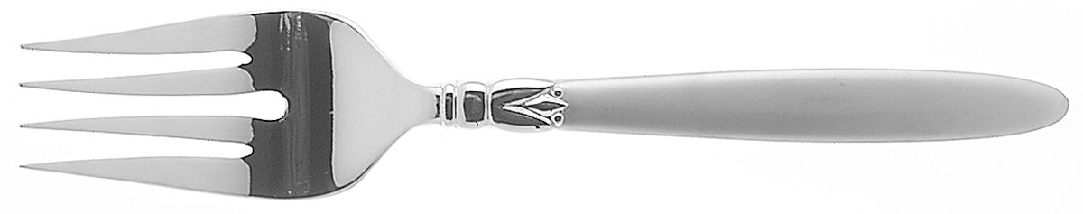 Seville (Stainless) Large Solid Cold Meat Serving Fork by Wedgwood Silver-1