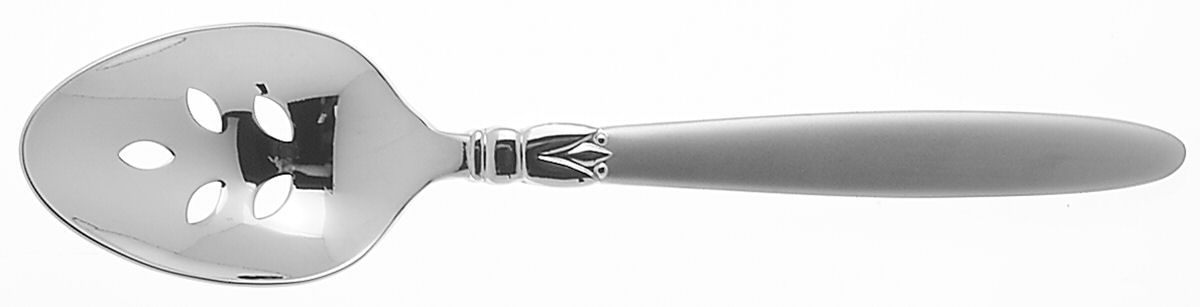 Seville (Stainless) Pierced Tablespoon (Serving Spoon) by Wedgwood Silver-1