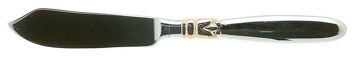 Golden Seville (Stainless, Gold Accent) Hollow Handle Master Butter Knife by Wedgwood Silver-1
