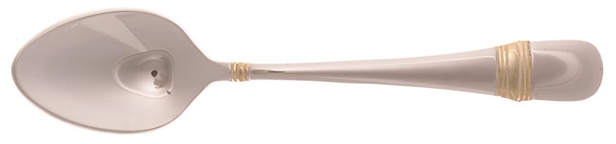 Golden Astragal (Stainless, Gold Accent) Teaspoon by Oneida Silver-1