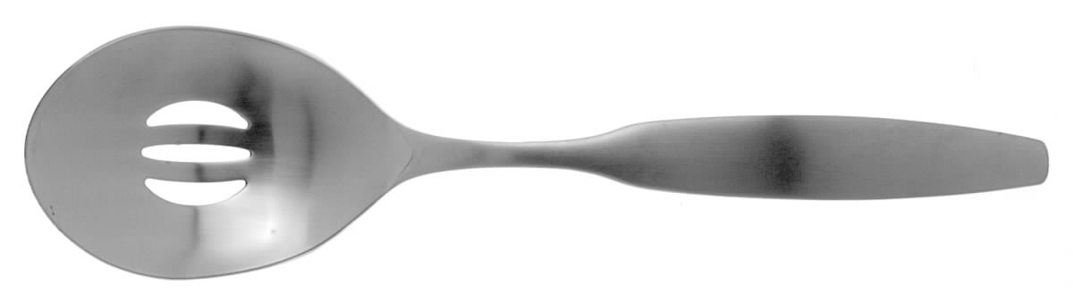Astrid (Stainless) Pierced Tablespoon (Serving Spoon) by Oneida Silver-1