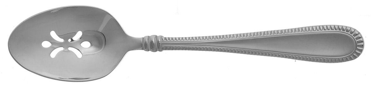 Interlude (Stainless) Pierced Tablespoon (Serving Spoon) by Oneida Silver-1