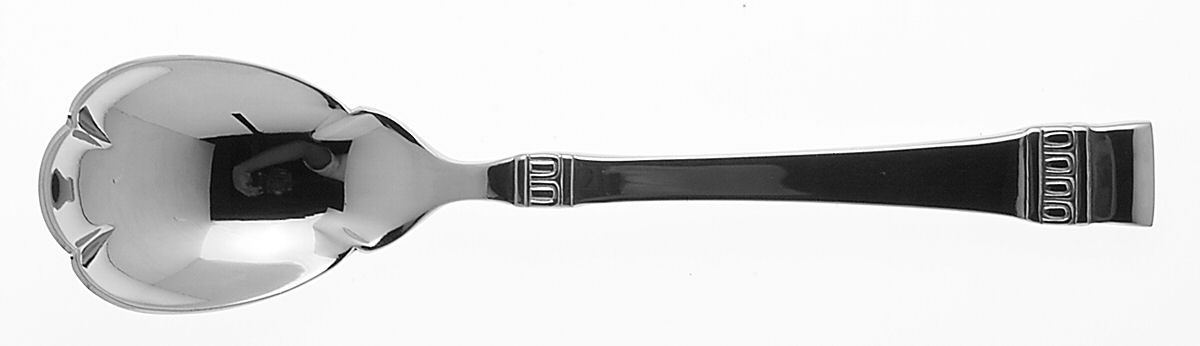 Cadence (Stainless) Sugar Shell Spoon by Oneida Silver-1