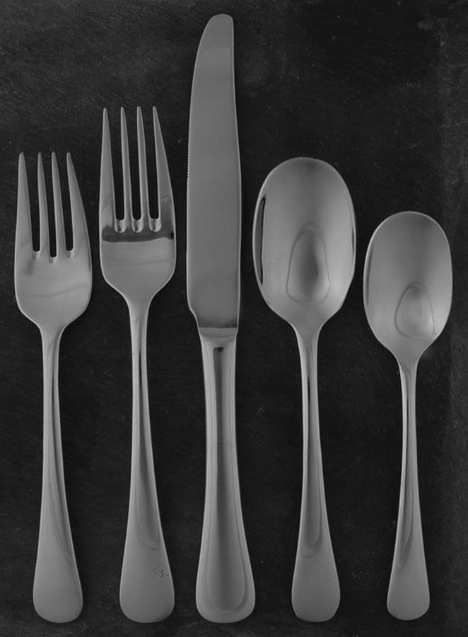 Chandler (Stainless) 5 Piece Place Setting by Oneida Silver-1