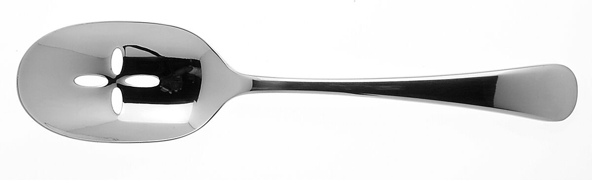 Chandler (Stainless) Pierced Tablespoon (Serving Spoon) by Oneida Silver-1