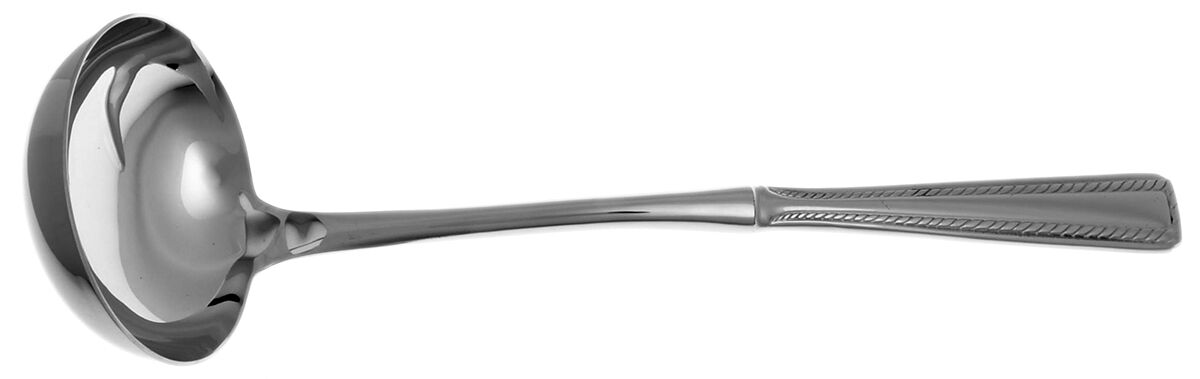 Flourish (Stainless) Soup Ladle with Stainless Bowl HC by Oneida Silver-1