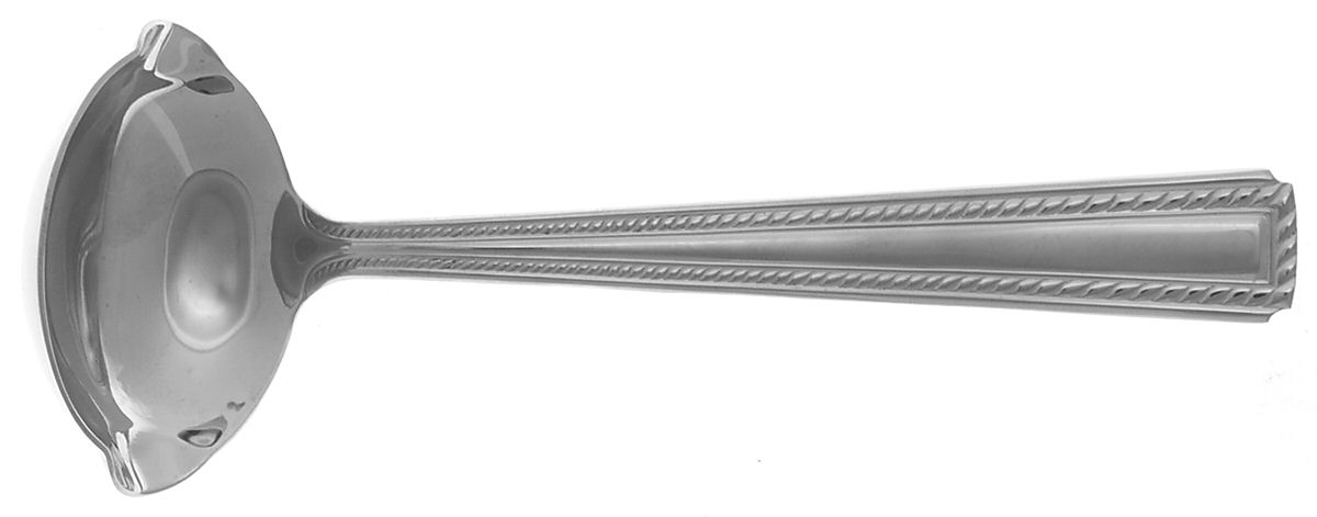 Flourish (Stainless) Solid Gravy Ladle by Oneida Silver-1
