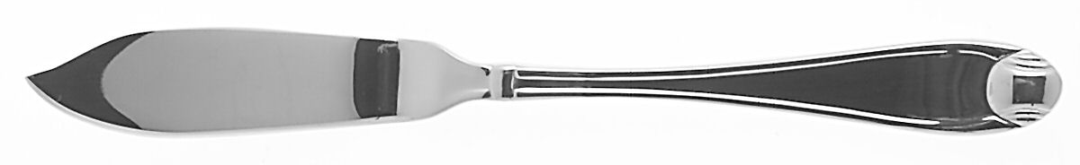 Garnet (Stainless) Flat Handle Master Butter Knife by Oneida Silver-1