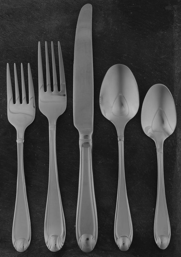 Satin Garnet (Stainless) 5 Piece Place Setting by Oneida Silver-1