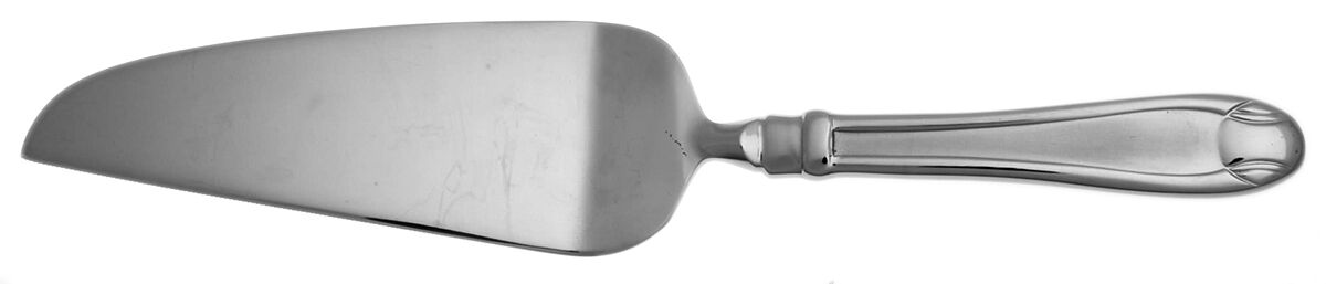 Satin Garnet (Stainless) Pie and Cake Server with Stainless Blade HC by Oneida Silver-1
