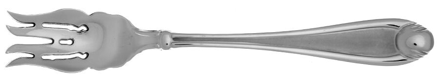 Satin Garnet (Stainless) Dessert Fork HC by Oneida Silver-1
