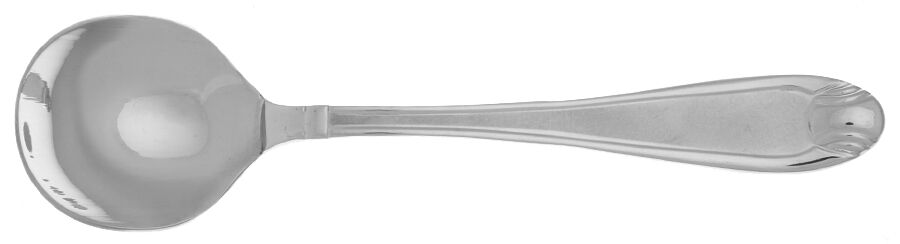 Satin Garnet (Stainless) Spoon-Soup/Round Bowl (G) HC by Oneida Silver-1