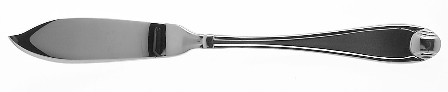 Satin Garnet (Stainless) Flat Handle Master Butter Knife by Oneida Silver-1