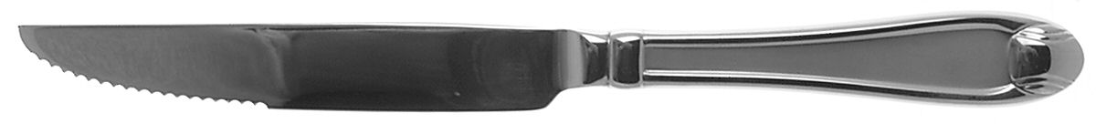 Satin Garnet (Stainless) Individual Solid Handle Steak Knife by Oneida Silver-1