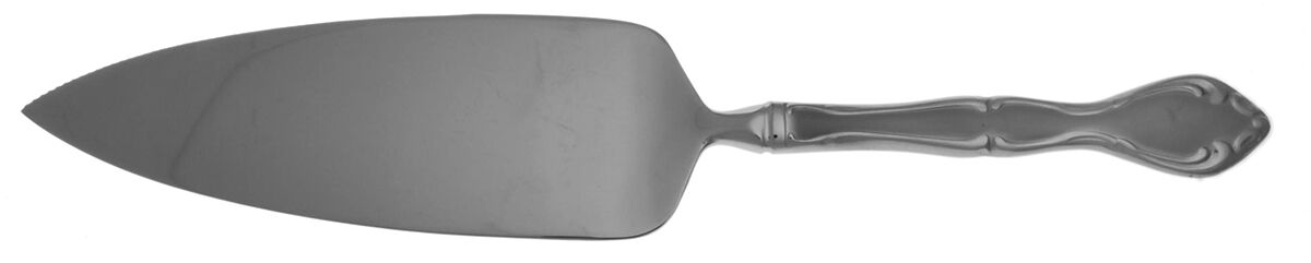 Satin Cantata (Stainless) Pie Server with Serrated Stainless Blade HC by Oneida Silver-1