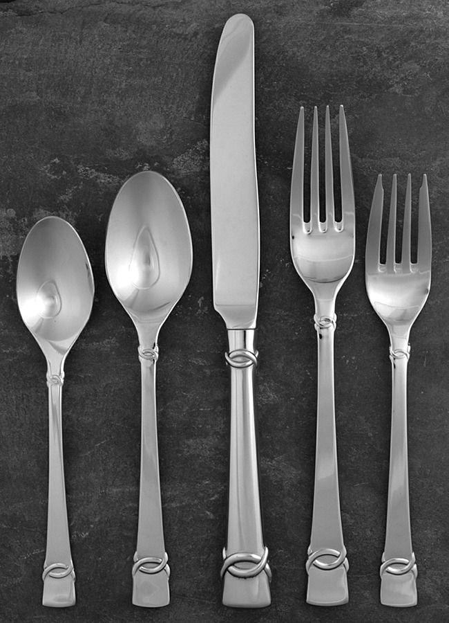 Sonnet (Stainless) 5 Piece Place Setting by Oneida Silver-1