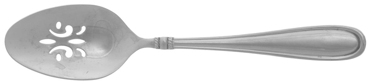 Birmingham (Stainless) Pierced Tablespoon (Serving Spoon) by Oneida Silver-1