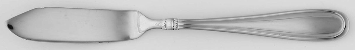 Birmingham (Stainless) Flat Handle Master Butter Knife by Oneida Silver-1