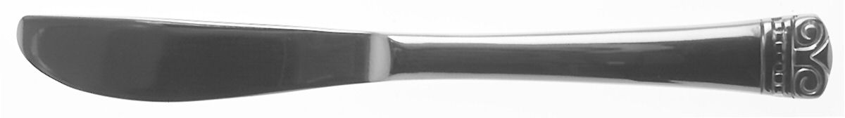 Melodia (Stainless) Flat Handle Master Butter Knife by Oneida Silver-1