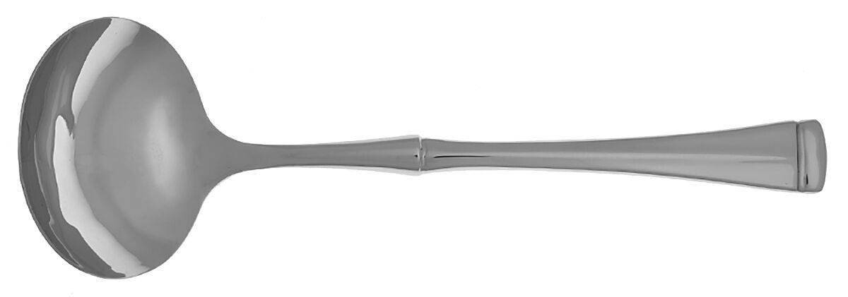 Dorchester (Stainless) Gravy Ladle with No Spout Stainless Bowl HC by Oneida Silver-1