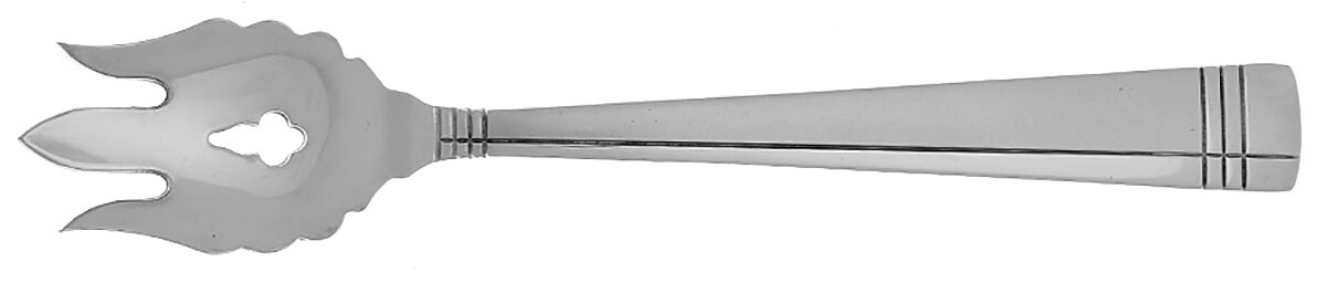 Amsterdam (Stainless) Vegetable Serving Fork Solid  HC by Oneida Silver-1