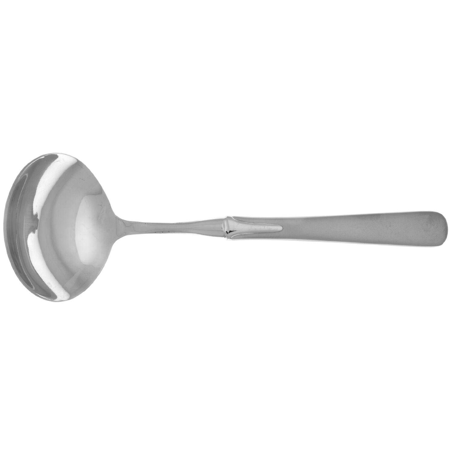 Hera (Stainless) Gravy Ladle with No Spout Stainless Bowl HC by Oneida Silver-1