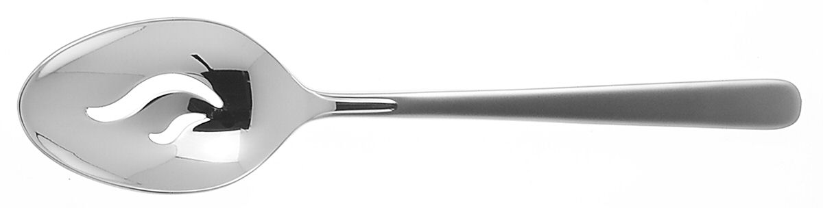 Hera (Stainless) Pierced Tablespoon (Serving Spoon) by Oneida Silver-1