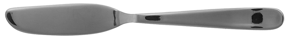 Hallendale (Stainless) Flat Handle Master Butter Knife by Oneida Silver-1