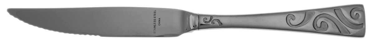 Stanhope (Stainless) Steak Knife Individual Hollow, Serrate HC by Oneida Silver-1