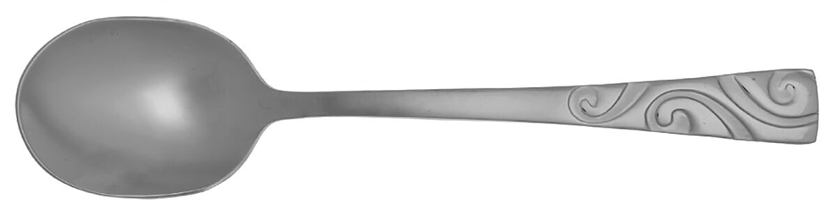 Stanhope (Stainless) Round Bowl Soup Spoon (Cream Soup) HC by Oneida Silver-1