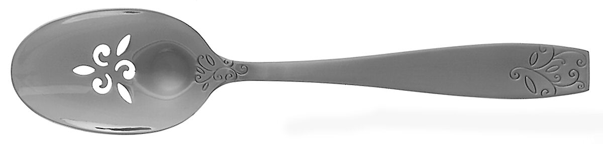 Florence (Stainless) Pierced Tablespoon (Serving Spoon) by Oneida Silver-1